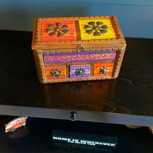 Beautiful jewelry or makeup box